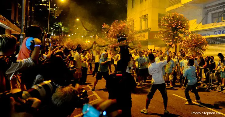 Tai Hang Fire Dragon Dance