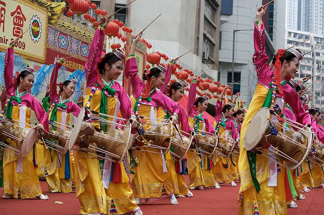 Tai Kok Tsui Temple Fair Cultural Performance