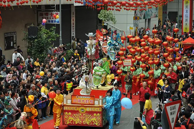 Tai Kok Tsui Temple Fair Parade