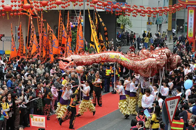 Tai Kok Tsui Temple Fair Parade