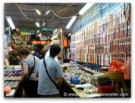 Temple Street Night Market - merchandise