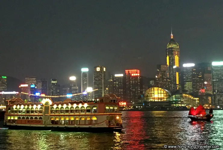 victoria harbour night cruise