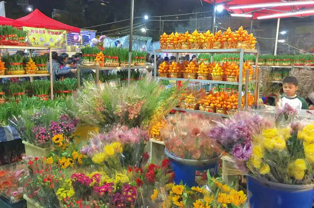 Chinese New Year Flower Market - Victoria Park