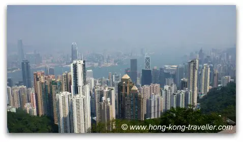 Hong Kong Victoria Peak Views from the Peak Galleria