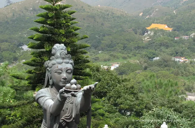 Views of Lantau Island from Big Buddha