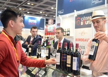 Wine and Spirits Fair at the HK Convention Center