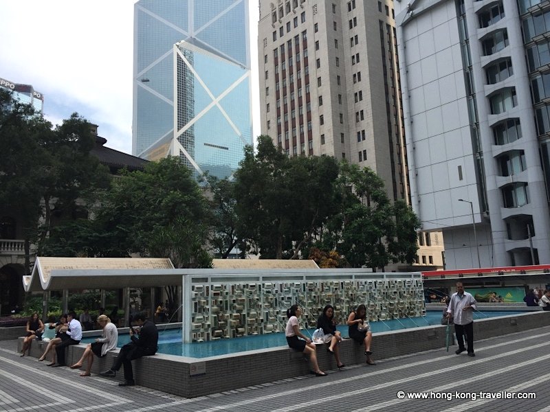 Statue Square Fountains