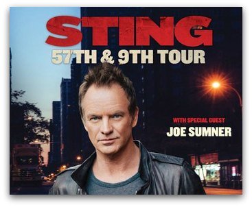 Sting Live On Tour in Hong Kong